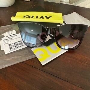 Quay Black Cat-Eye Sunglasses